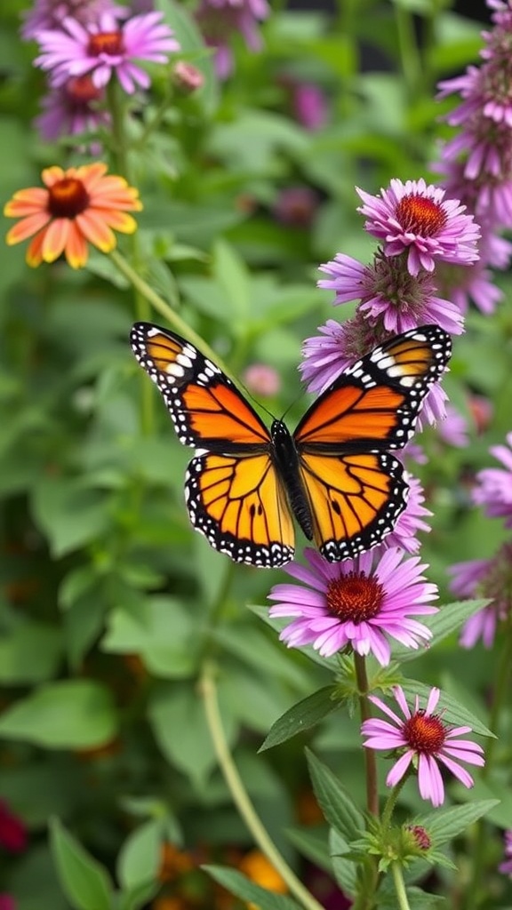 10. Bold Blooms, Brighter Butterflies