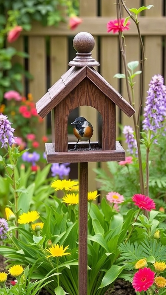 13. Why This Charming Birdhouse is the Star of Your Garden