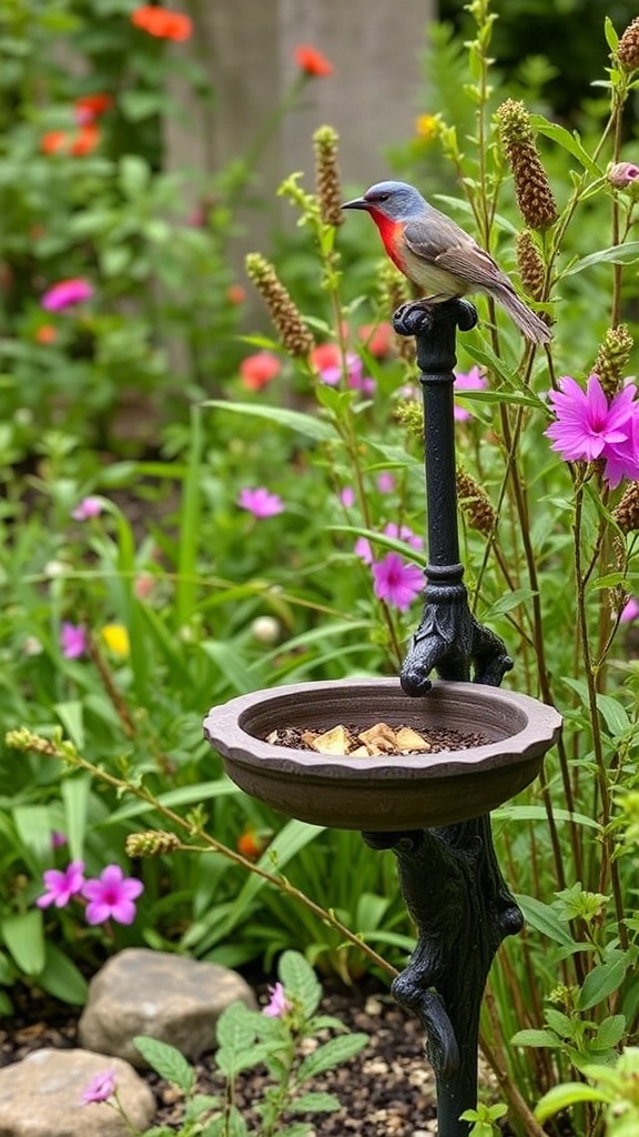 17. What Experts Recommend for a Decorative Feeding Station