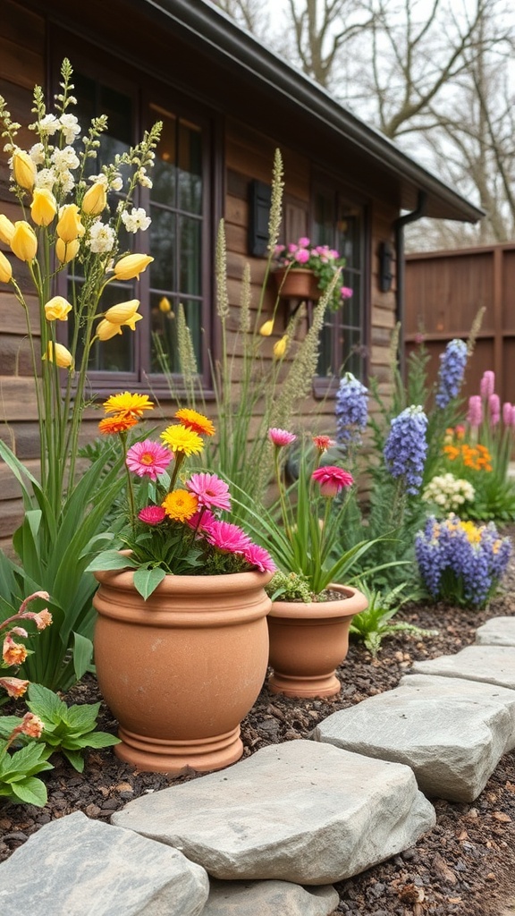 18. Cottage Charm Meets Spring Elegance