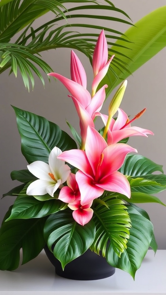 6. Tropical Elegance Perfect for Brightening Your Space