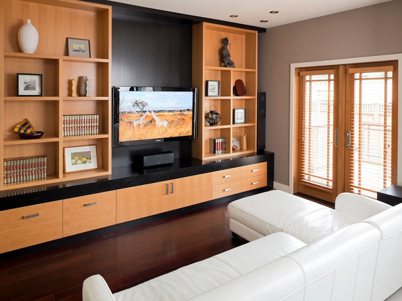 10 Latest TV Showcase Designs With Pictures In 2025