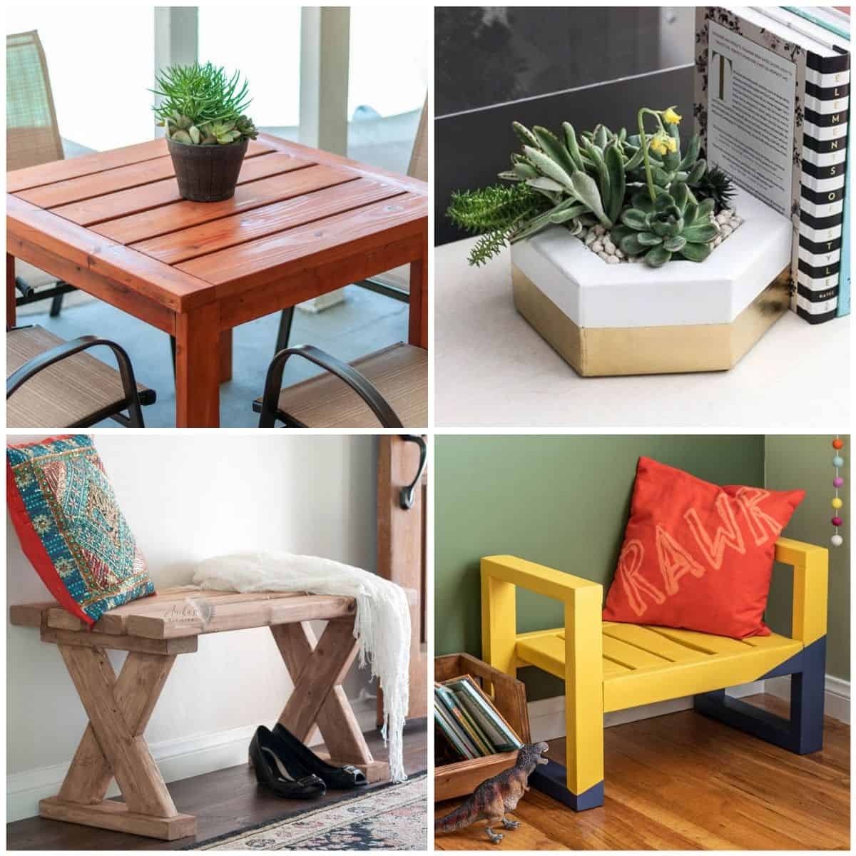 25 Simple and Amazing 2×4 Wood Projects