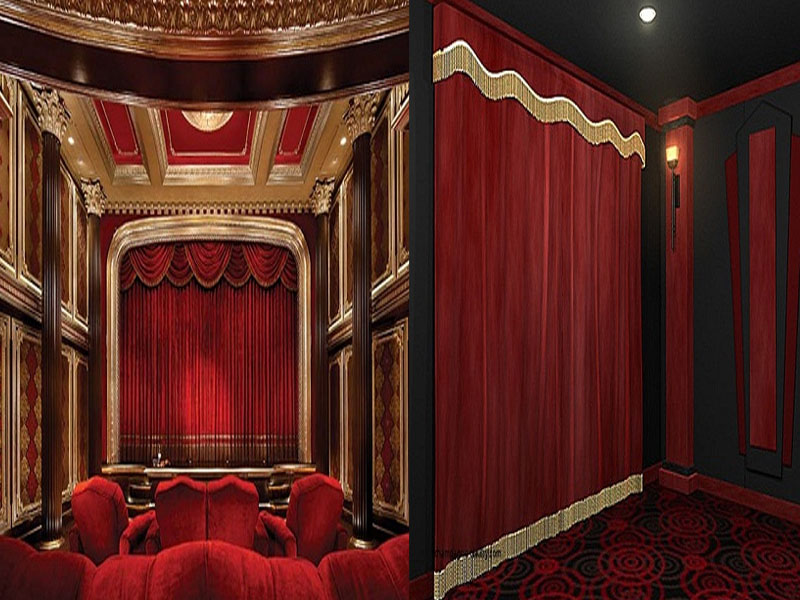9 Beautiful and Stylish Designs of Theatre Curtains for House