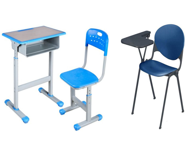 9 Different Desk and Stacking School Chairs for Kids