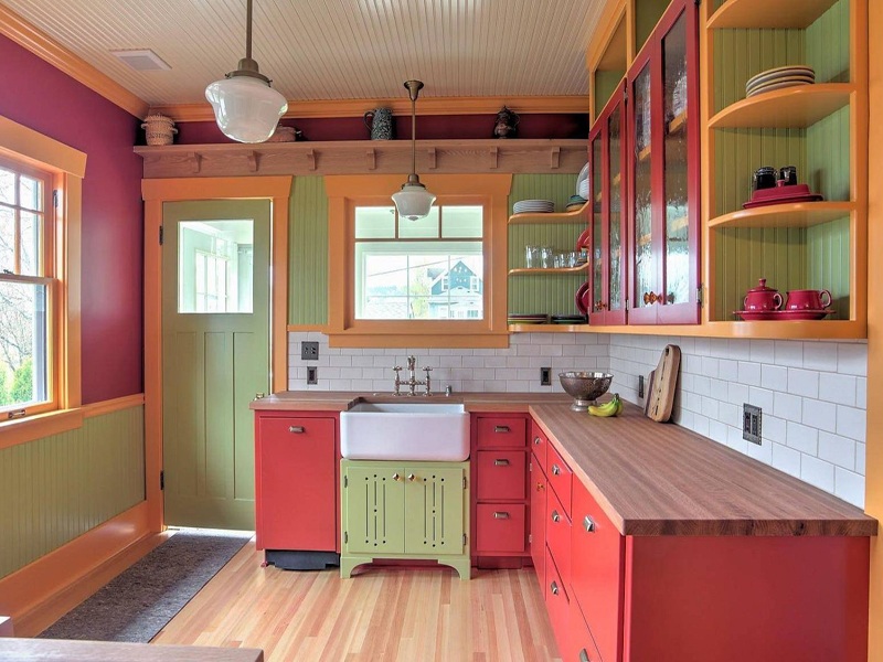 20 Trendy Colour Combinations For Kitchen 2025