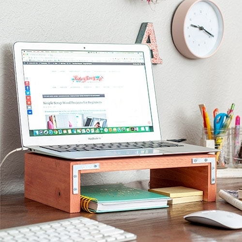 DIY Laptop Stand for Desk Using Scrap Wood DIY Laptop Stand for Desk Using Scrap Wood