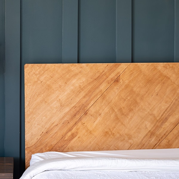 DIY Plywood Headboard