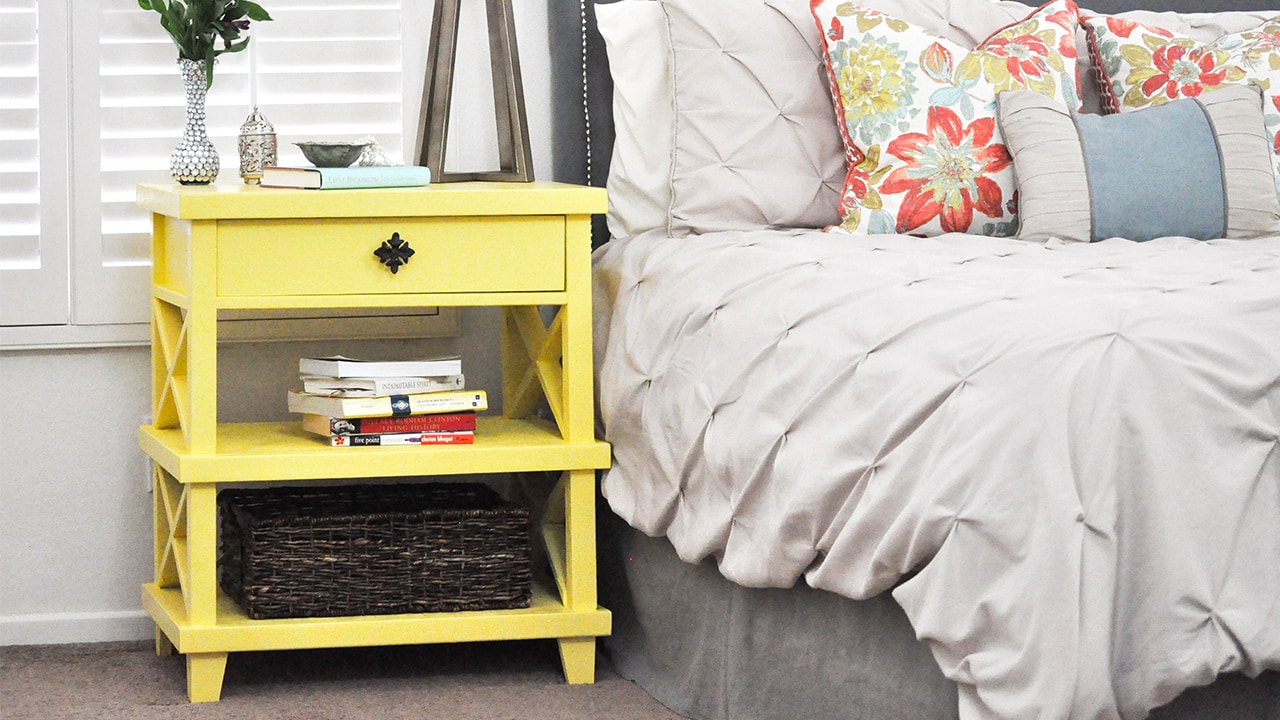 DIY Pottery Barn Inspired Nightstand – Free Plans