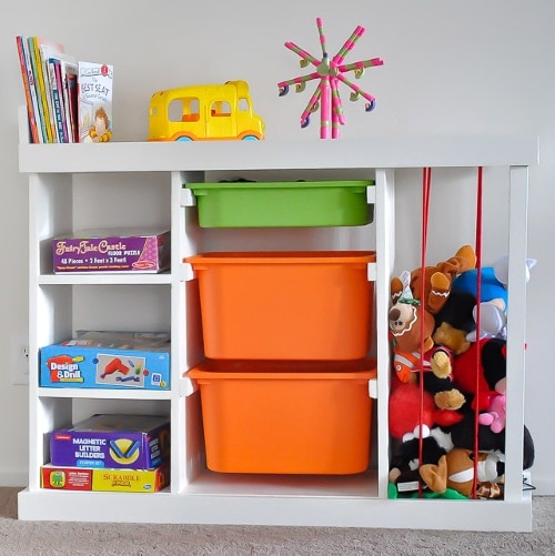 DIY Toy Organizer – The Ultimate Toy Storage Solution (With Plans)
