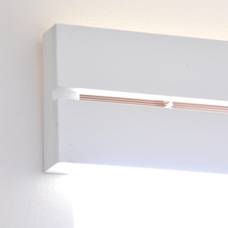 Renter-Friendly DIY Wood Valance (No-Drill & Fully Removable!)