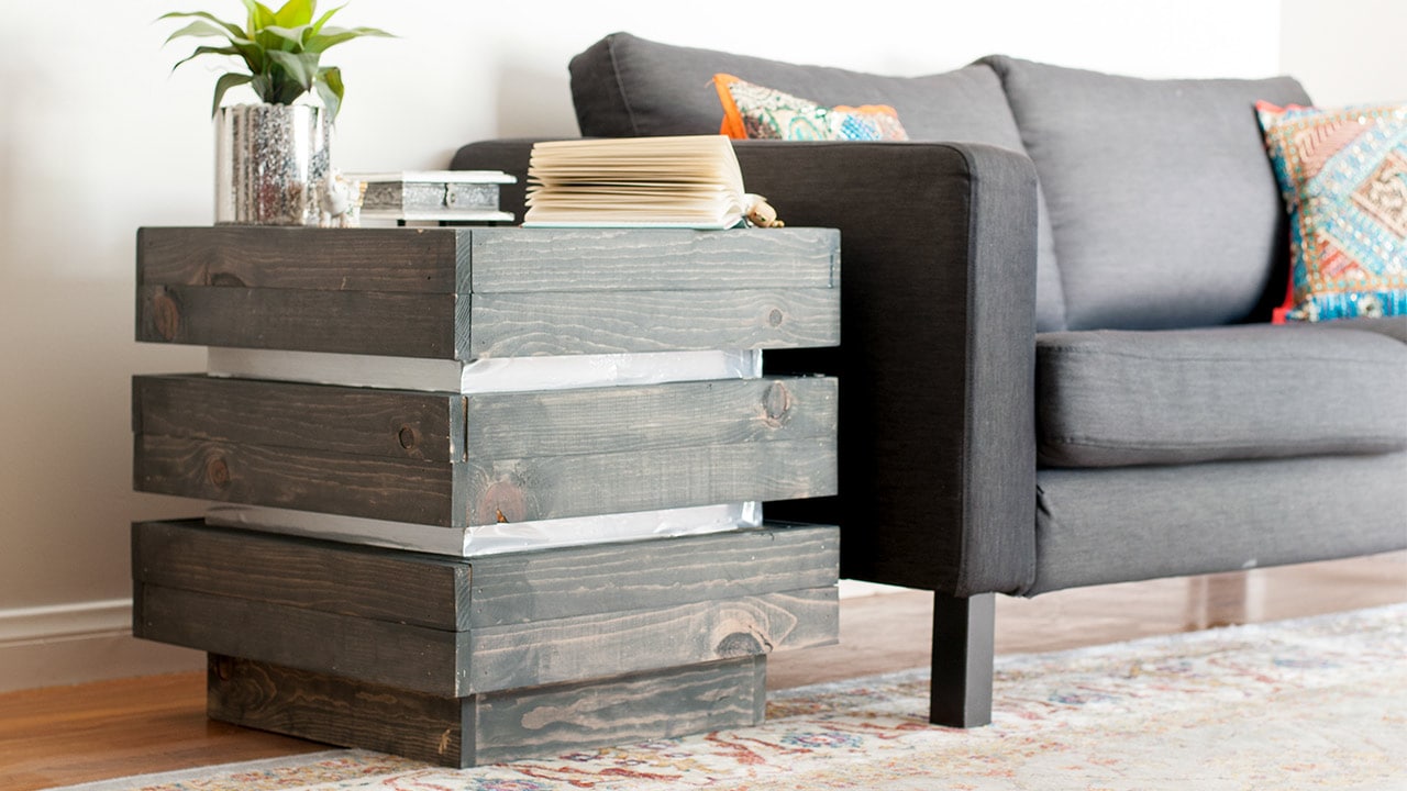 Easy DIY End Table โ West Elm Inspired Easy DIY End Table โ West Elm Inspired