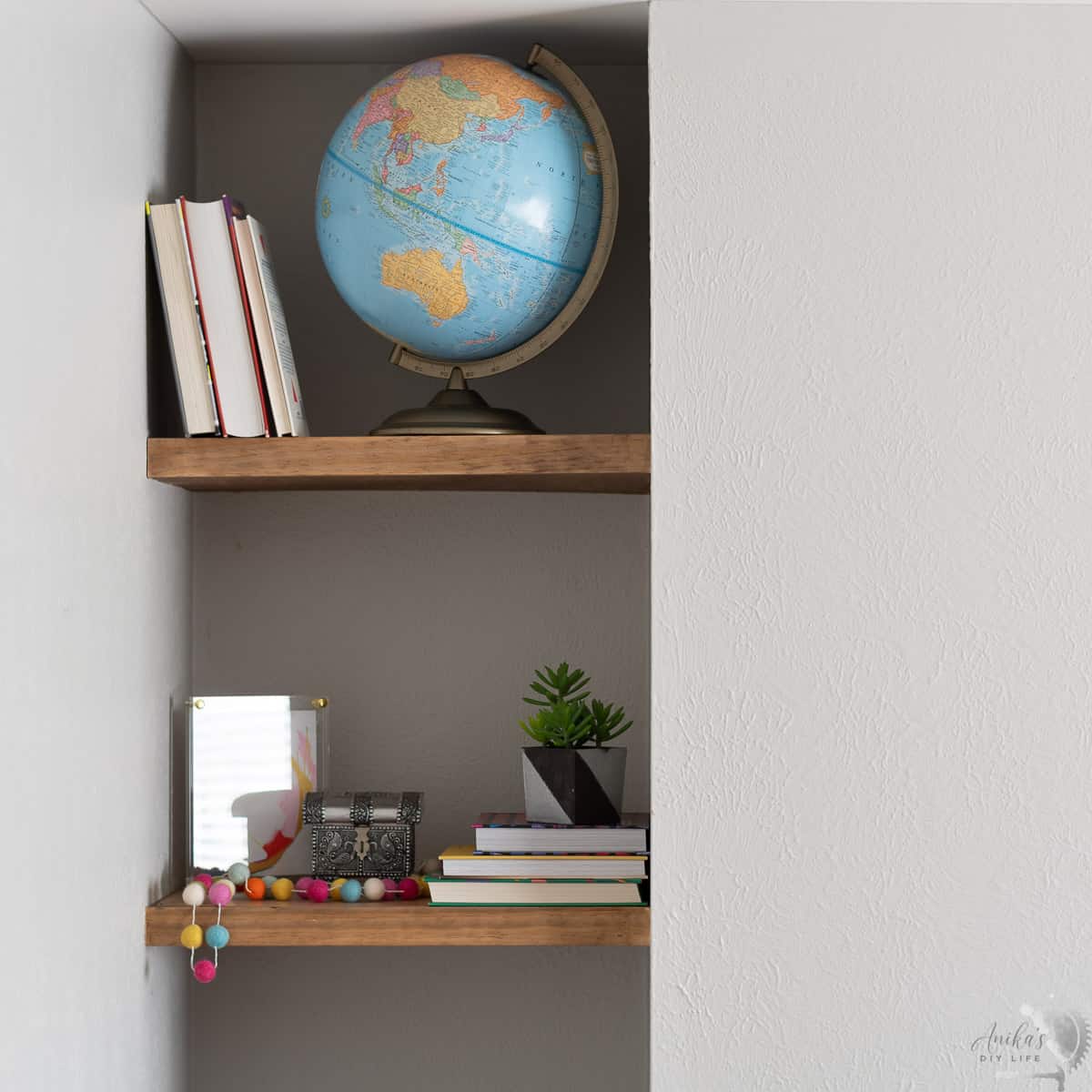 How to Build Thin Floating Shelves for a Nook How to Build Thin Floating Shelves for a Nook