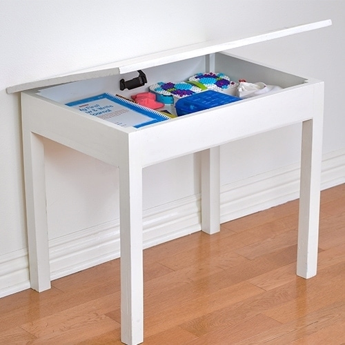 Easy DIY Kids Desk With Storage: Weekend Build Idea Easy DIY Kids Desk With Storage: Weekend Build Idea