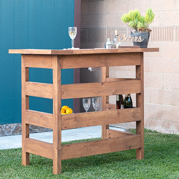 DIY Outdoor Bar DIY Outdoor Bar
