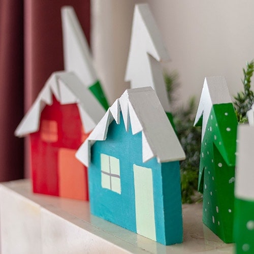 DIY Christmas Village โ Using Scrap Wood DIY Christmas Village โ Using Scrap Wood