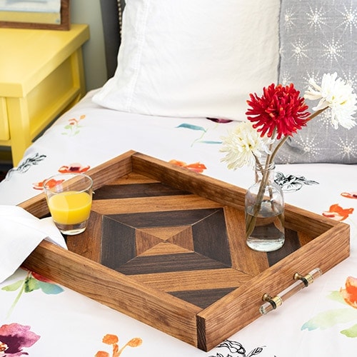 DIY Wood Tray Using Only 3 Tools