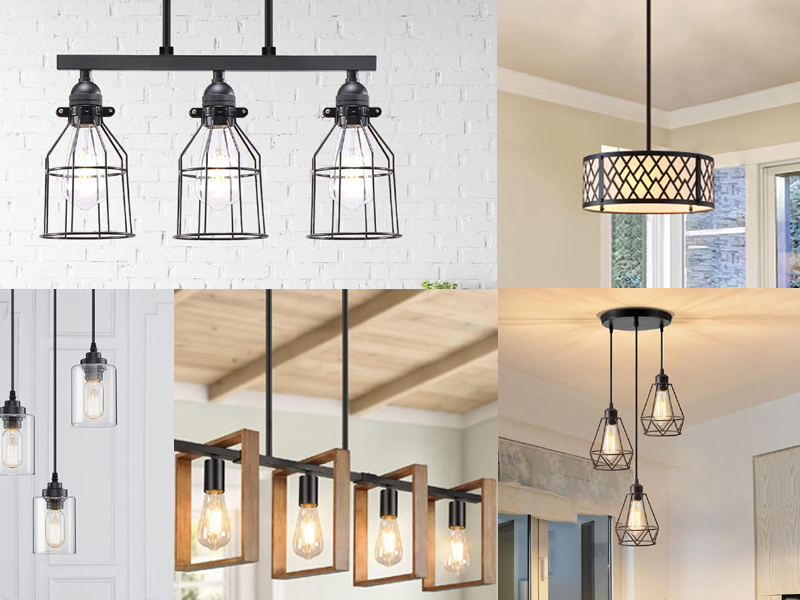 15 Classy Options for Hanging Lamp Over Dining Table