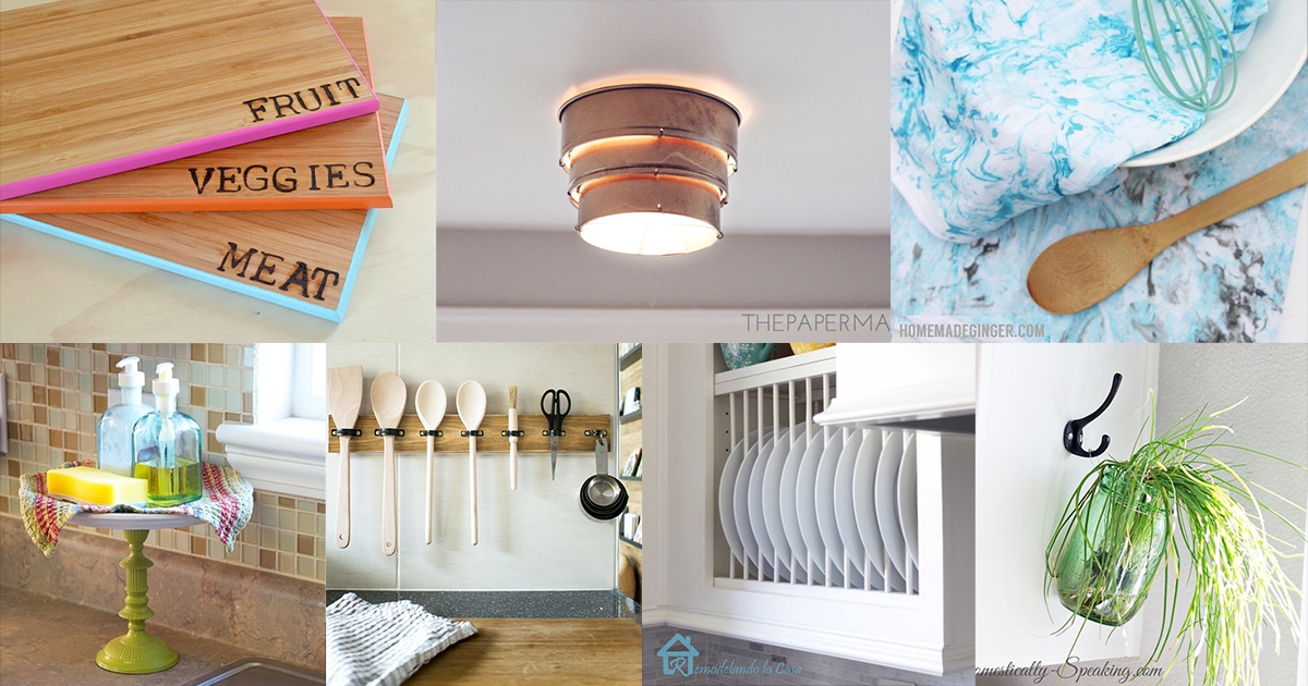 DIY Kitchen Ideas: 22 Easy Woodworking Projects for Every Skill Level
