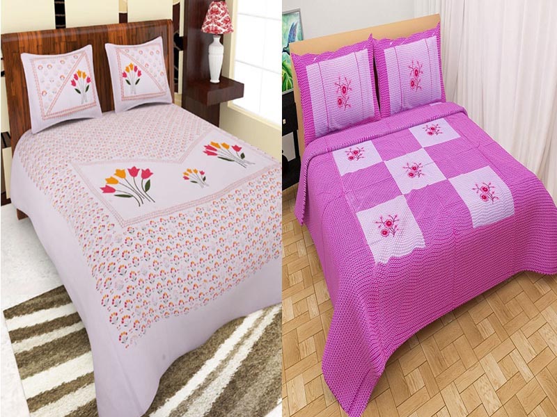 10 Latest Embroidery Bed Sheet Designs With Pictures In 2023