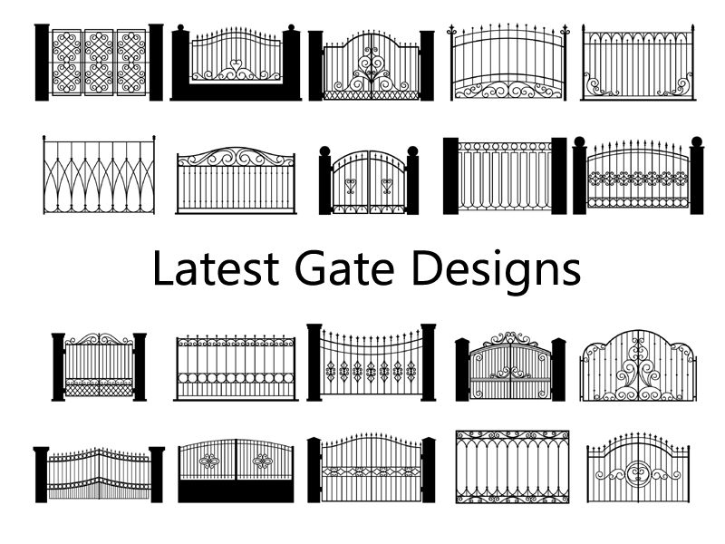 25 Latest Small and Large Gate Designs for Home Compound 25 Latest Small and Large Gate Designs for Home Compound