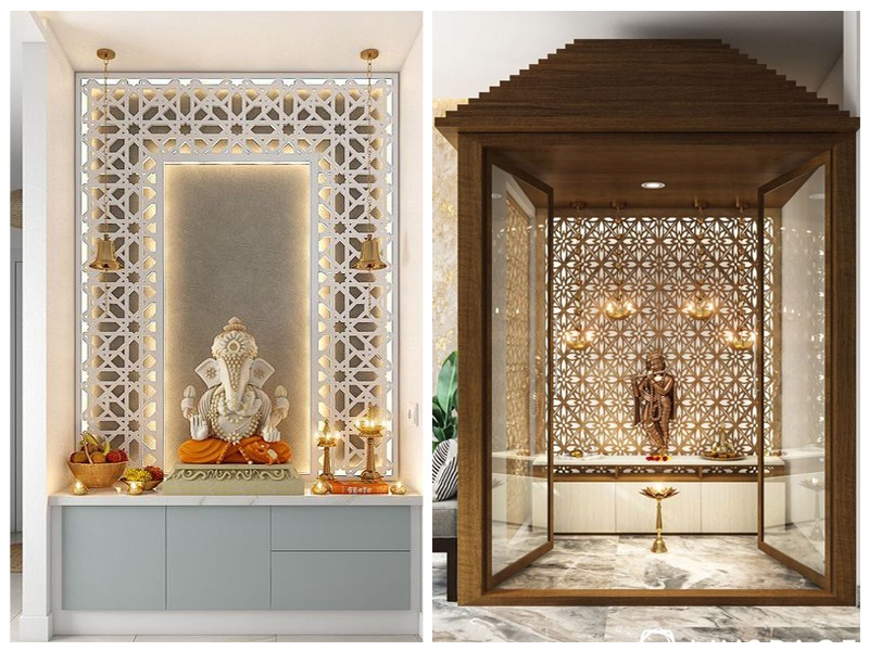 15 Modern Mandir Jali Designs For Home In 2025 15 Modern Mandir Jali Designs For Home In 2025