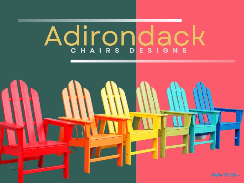9 Modern Outdoor Adirondack Chairs Designs 2023 9 Modern Outdoor Adirondack Chairs Designs 2023