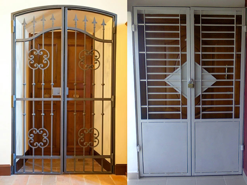 20 Simple & Modern Grill Gate Designs For Home 2025 20 Simple & Modern Grill Gate Designs For Home 2025