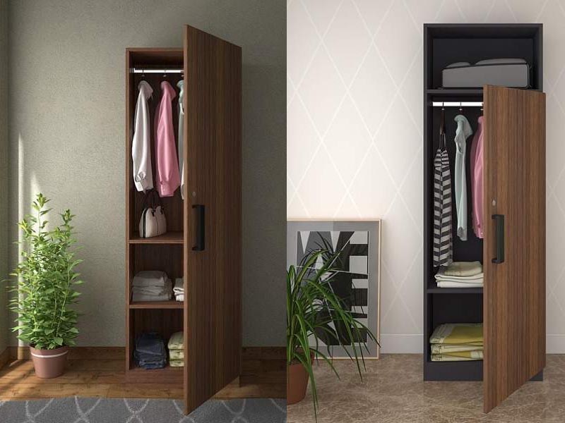 10 Latest Single Door Wardrobe Designs With Pictures In 2023 10 Latest Single Door Wardrobe Designs With Pictures In 2023