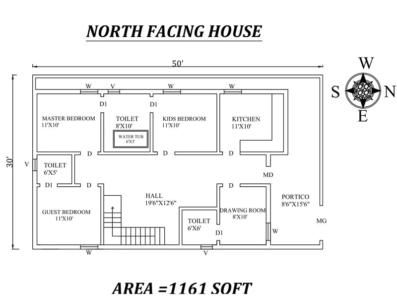 15 Best 3 BHK House Plans Based On Vastu Shastra 2024 15 Best 3 BHK House Plans Based On Vastu Shastra 2024