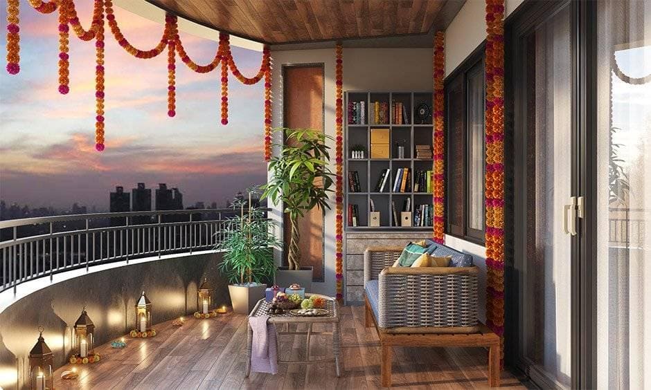 Balcony Diwali Light Decoration Ideas To Welcome The Festive Spirit Balcony Diwali Light Decoration Ideas To Welcome The Festive Spirit