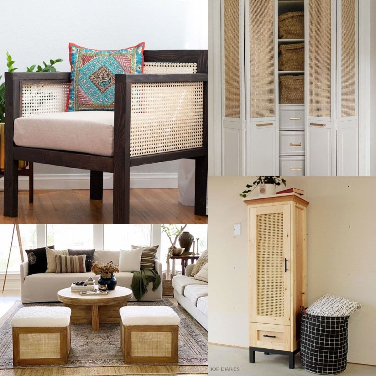25 DIY Cane Furniture Ideas 25 DIY Cane Furniture Ideas