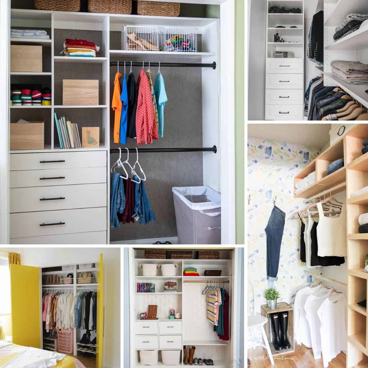 25 Easy-To-Build DIY Closet Organizer Ideas for Any Closet 25 Easy-To-Build DIY Closet Organizer Ideas for Any Closet