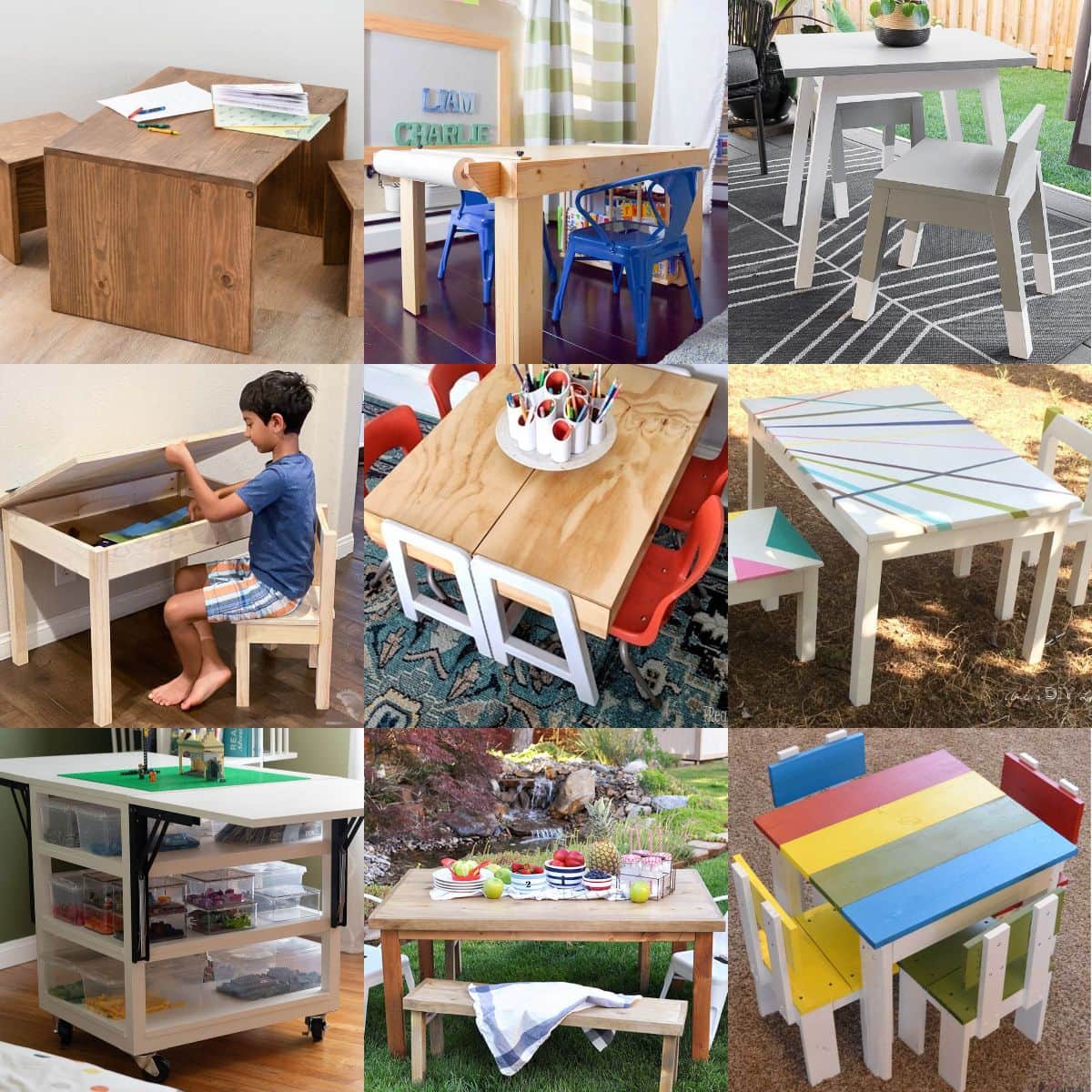39 Easy DIY Kids Table and Chair Ideas You Can Build! 39 Easy DIY Kids Table and Chair Ideas You Can Build!