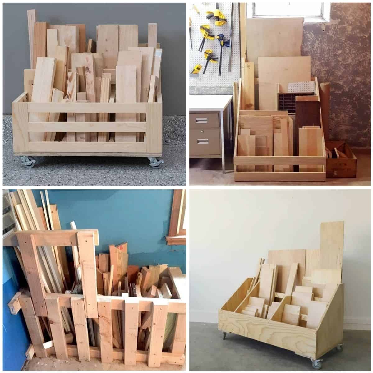 10 DIY Scrap Wood Storage Ideas to Keep Your Workshop Organized 10 DIY Scrap Wood Storage Ideas to Keep Your Workshop Organized