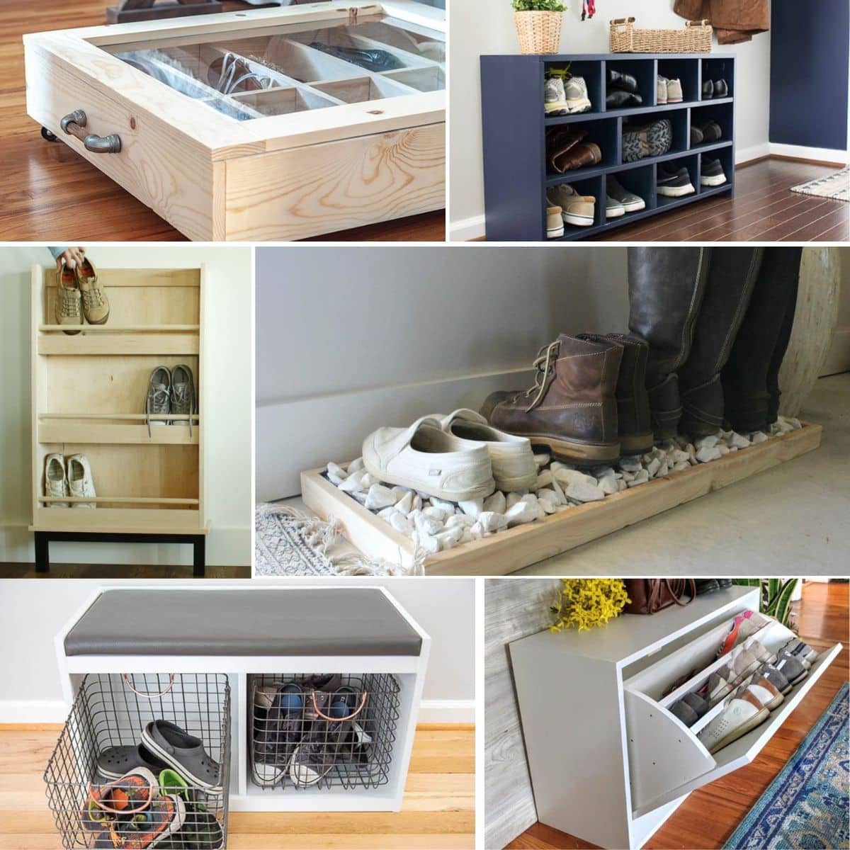 25 Brilliant DIY Shoe Storage Ideas