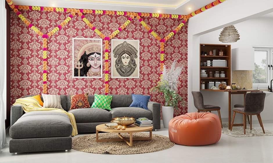 5 Durga Puja Decor Ideas To Bring An Auspicious Vibe To Your Space