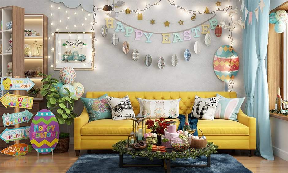 5 Gorgeous Easter Home Decor Ideas That Are A Feast For Your Eyes 5 Gorgeous Easter Home Decor Ideas That Are A Feast For Your Eyes