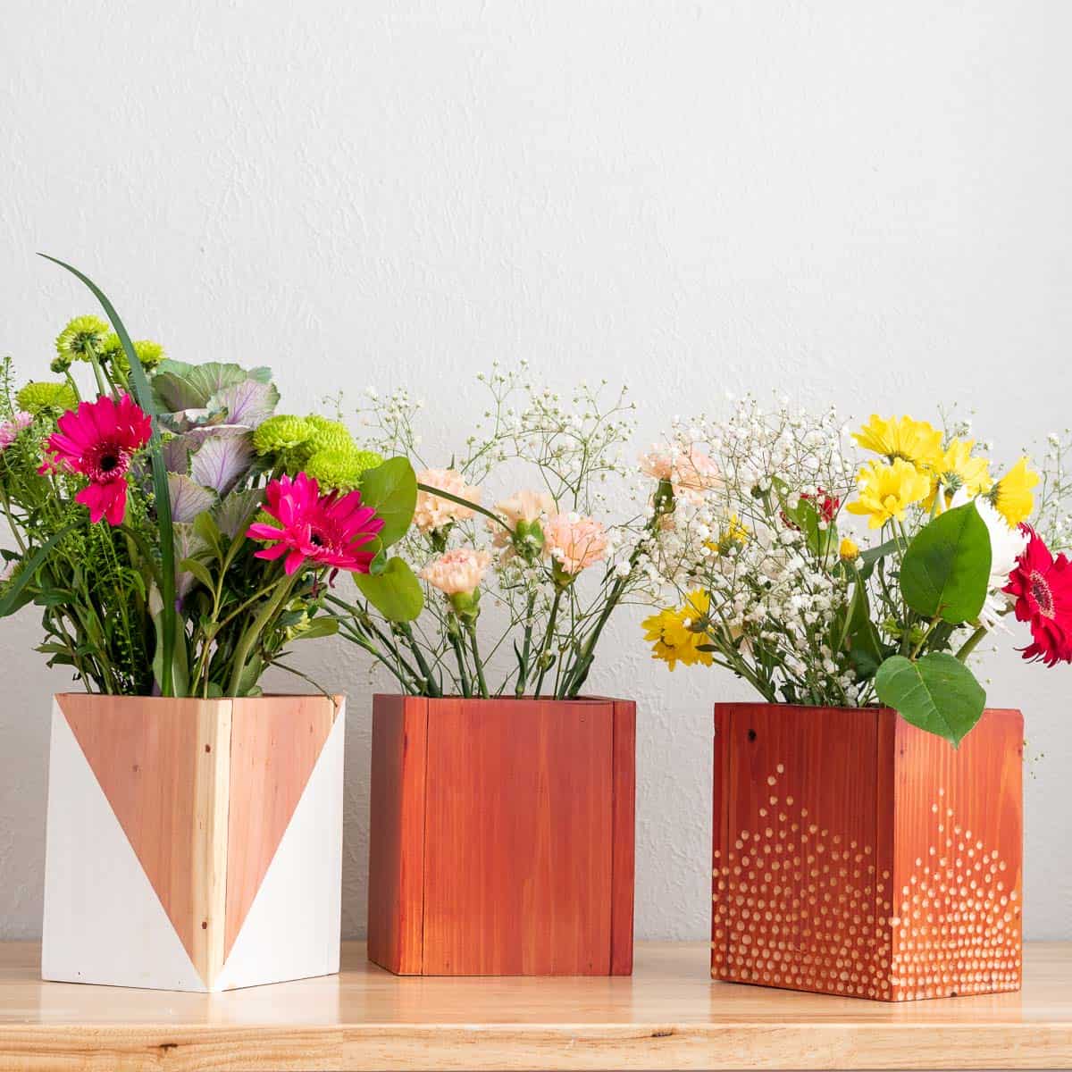 How to Make the Easiest DIY Wood Vase