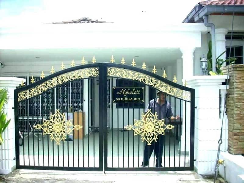 10 Latest Iron Gate Designs For House With Pictures In 2023 10 Latest Iron Gate Designs For House With Pictures In 2023