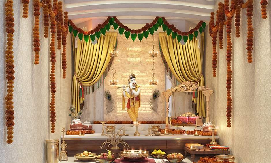 Simple And Festive Krishna Janmashtami Jhula Decoration Ideas At Home