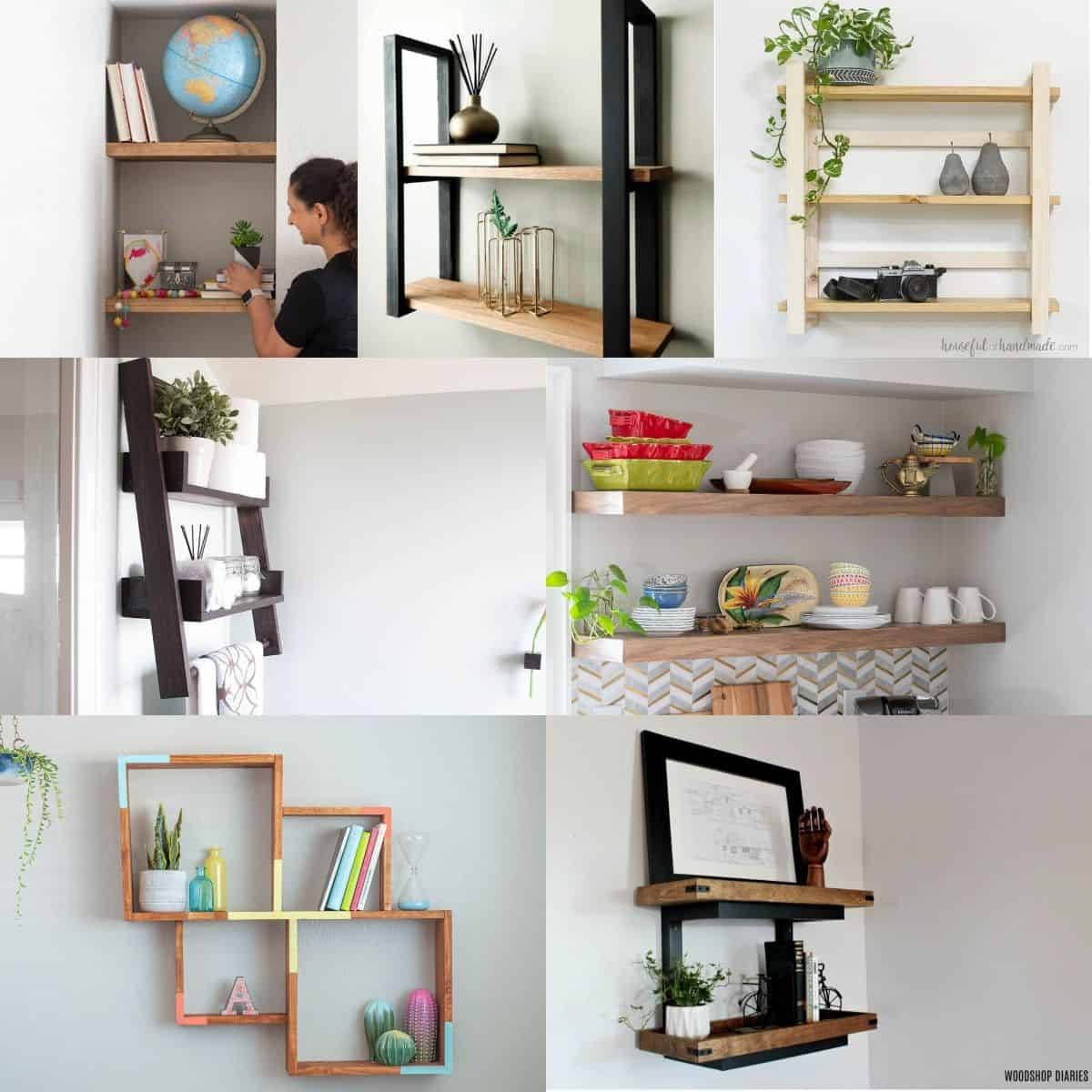 25 Easy DIY Shelf Ideas for Your Walls 25 Easy DIY Shelf Ideas for Your Walls